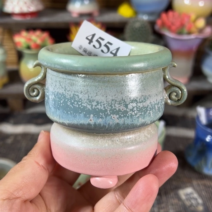 口6高7 手工花盆满30包邮