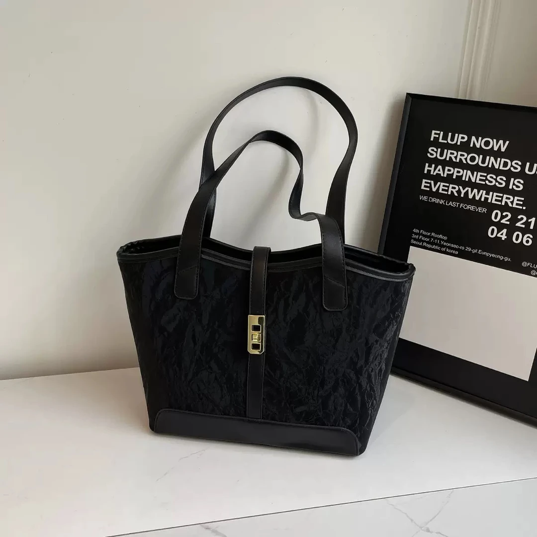 0132 托特包高级感大容量百搭时尚小众设计女包