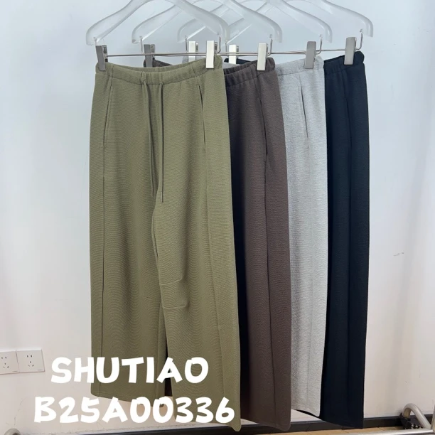 【SHUTIAO】2024秋冬：新款小众设计款裤子B25A00336