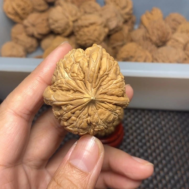 清***人吊坠文玩核桃文玩核桃异形单只
