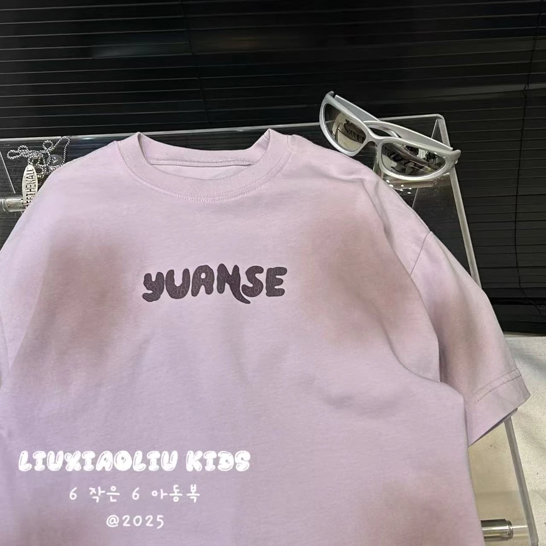 杭州六小六正版BY LIUXIAOLIU夏季儿童短袖19286