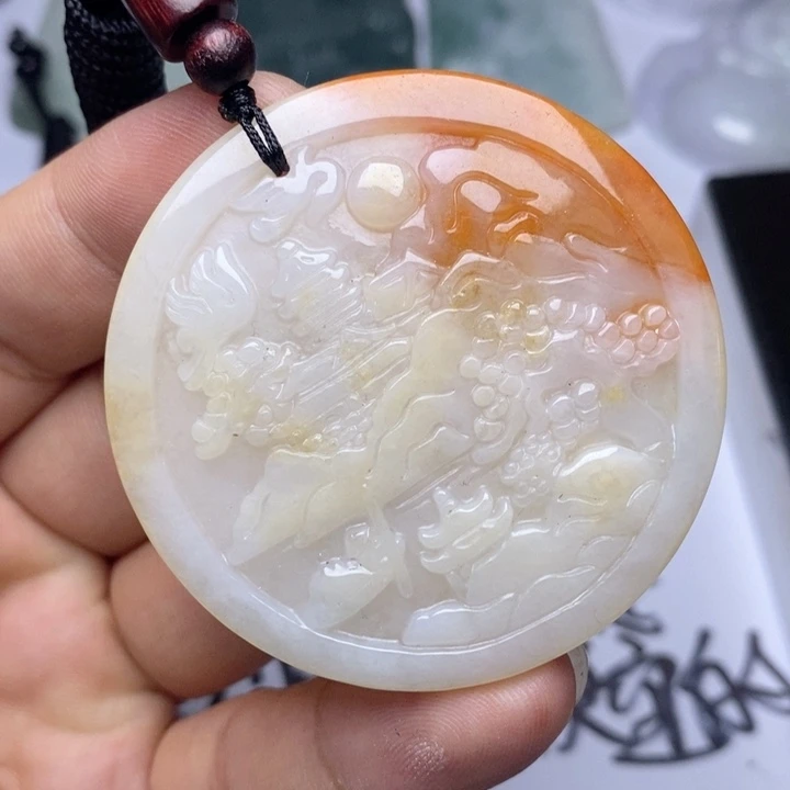 颈饰未镶嵌翡翠翡翠