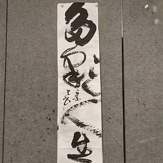 书法宋秉民。多彩人生