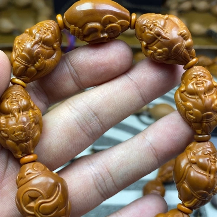 橄榄核手串/手链橄榄核雕工艺手串