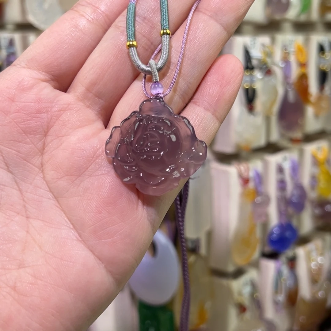 吉****玛瑙/玉髓未镶嵌吊坠(赠链)