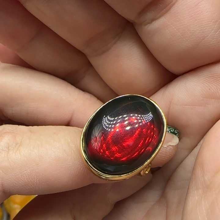 银S925镶嵌蜜蜡珠宝奇石1