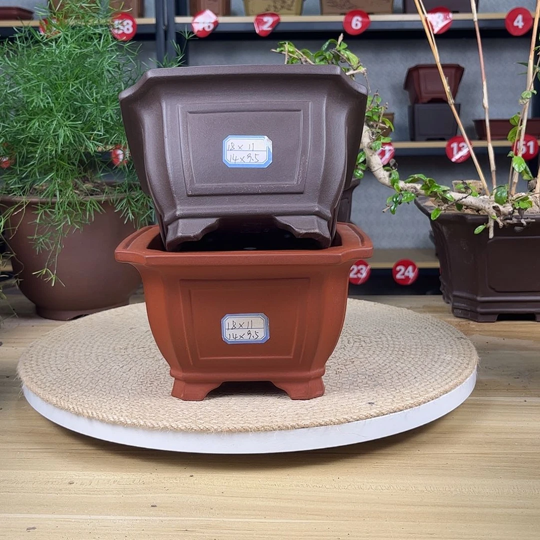 紫砂花盆紫砂花盆