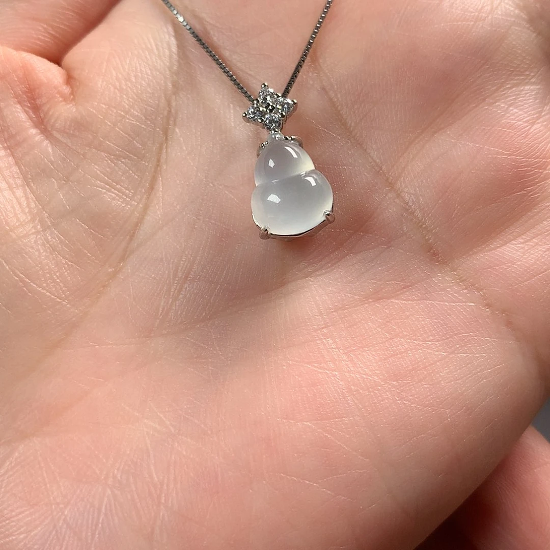 翡翠银S925镶嵌颈饰1111111