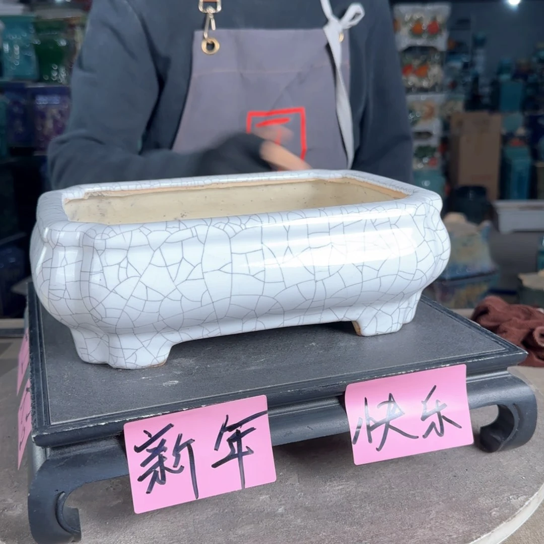 一风堂石湾花盆。微瑕