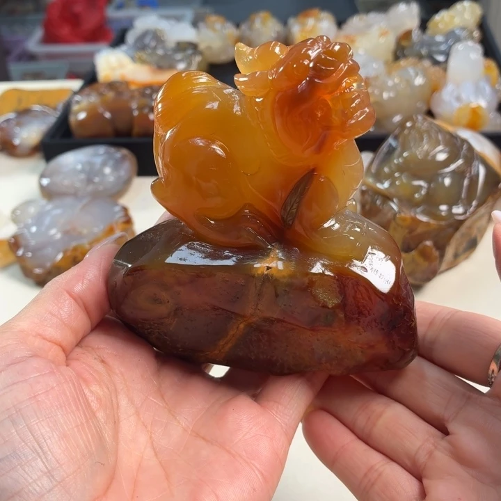 未镶嵌吊坠(不含链)玛瑙/玉髓