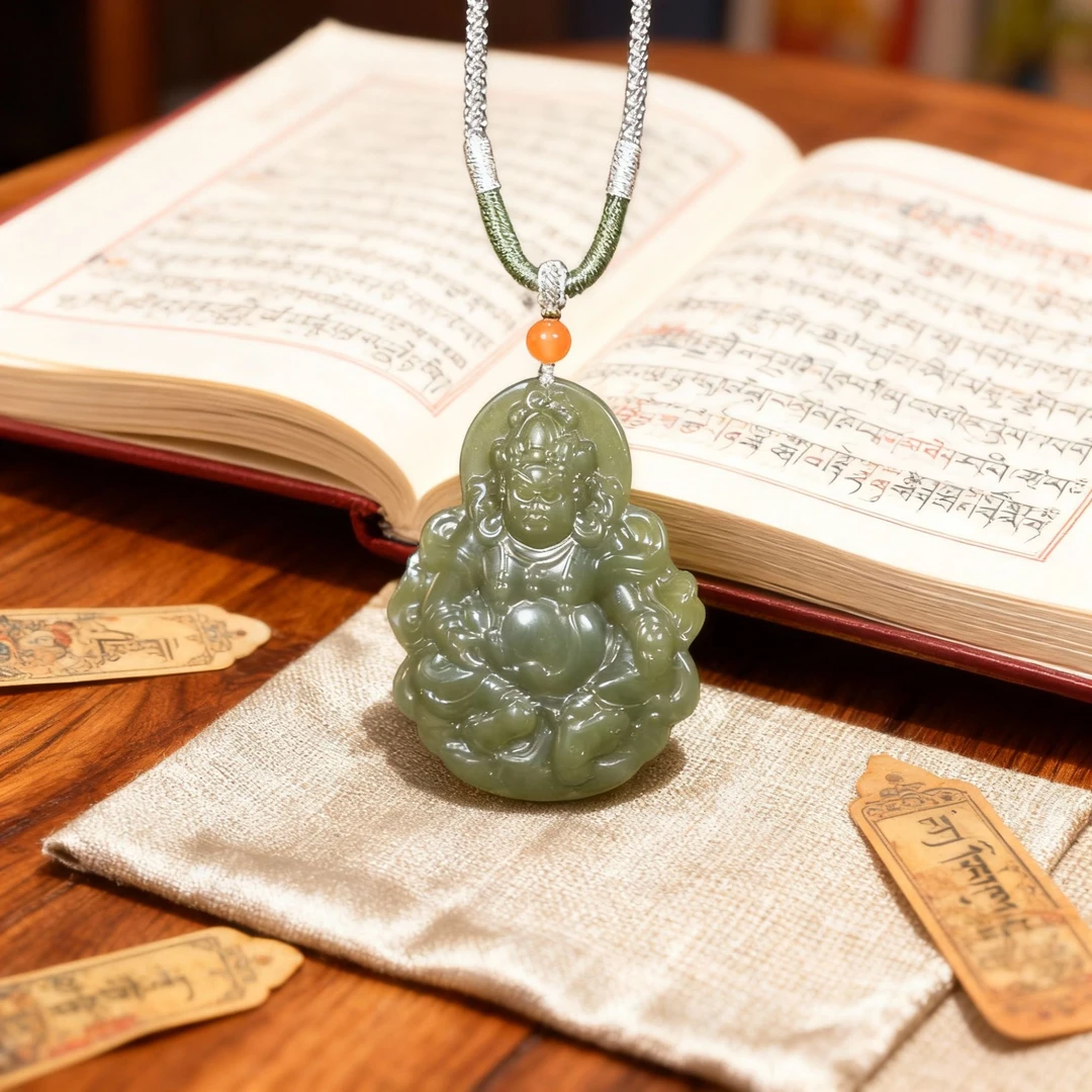 【抖音官方质检】 保真天然 青黄口黄财神牌多样性发其一HTY193