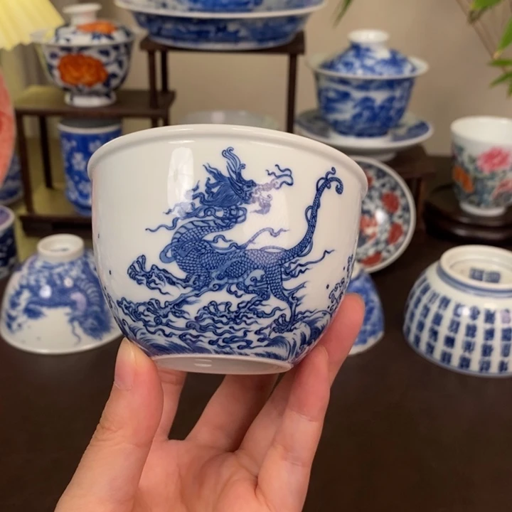 景德镇陶瓷手工手绘