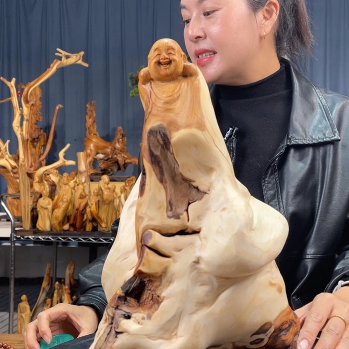 柏木（崖柏）随型摆件