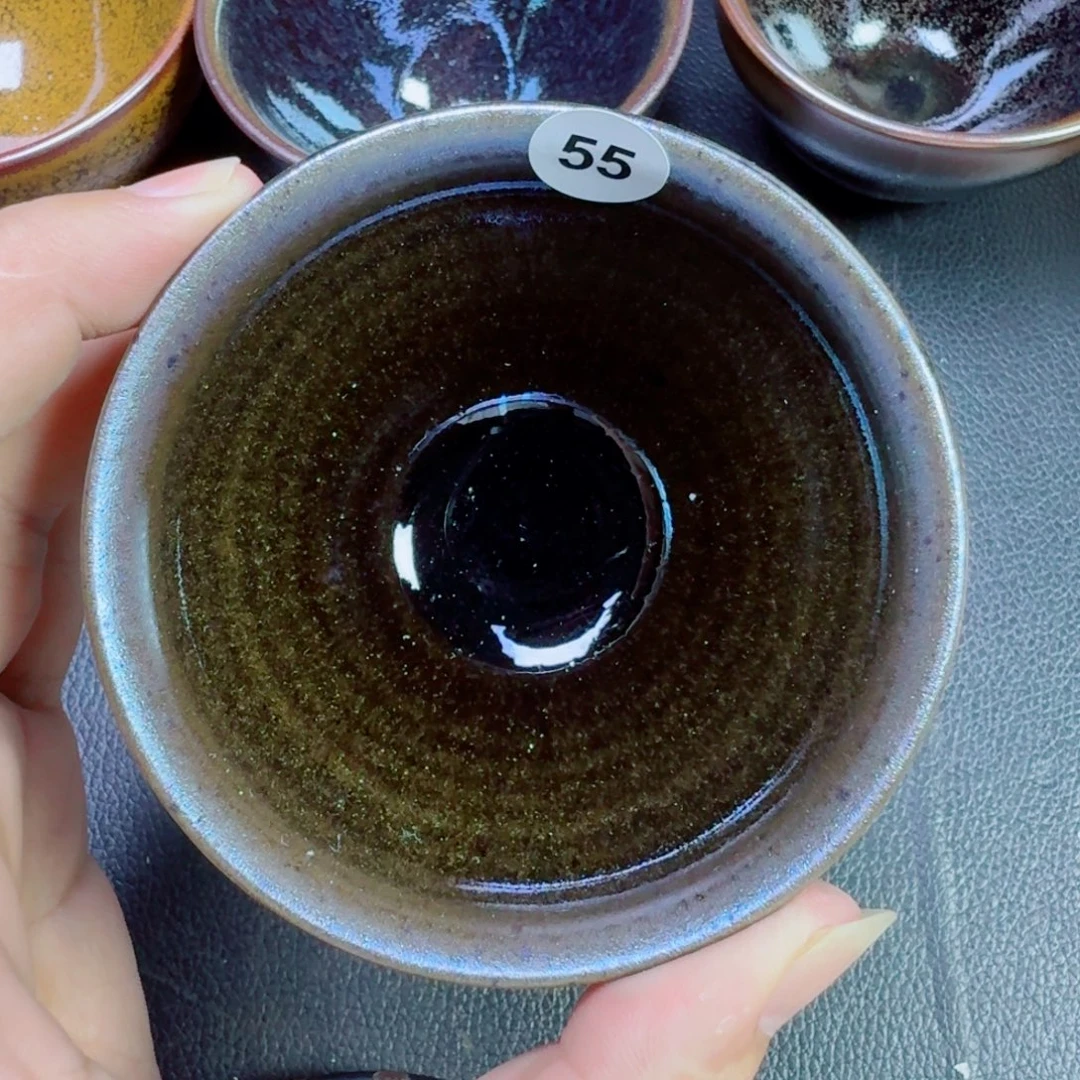 摆件古时茶器建窑建盏55