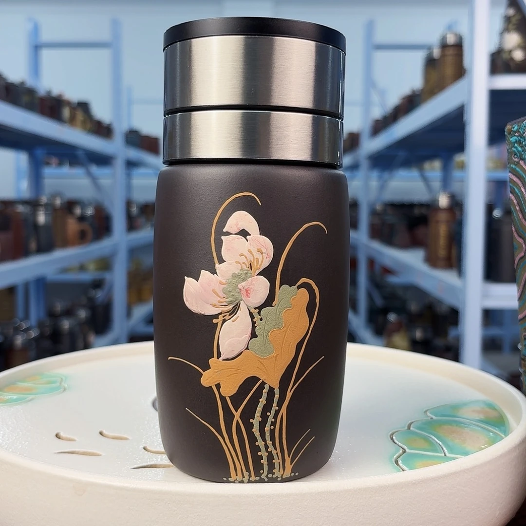 宜兴原矿紫砂杯子