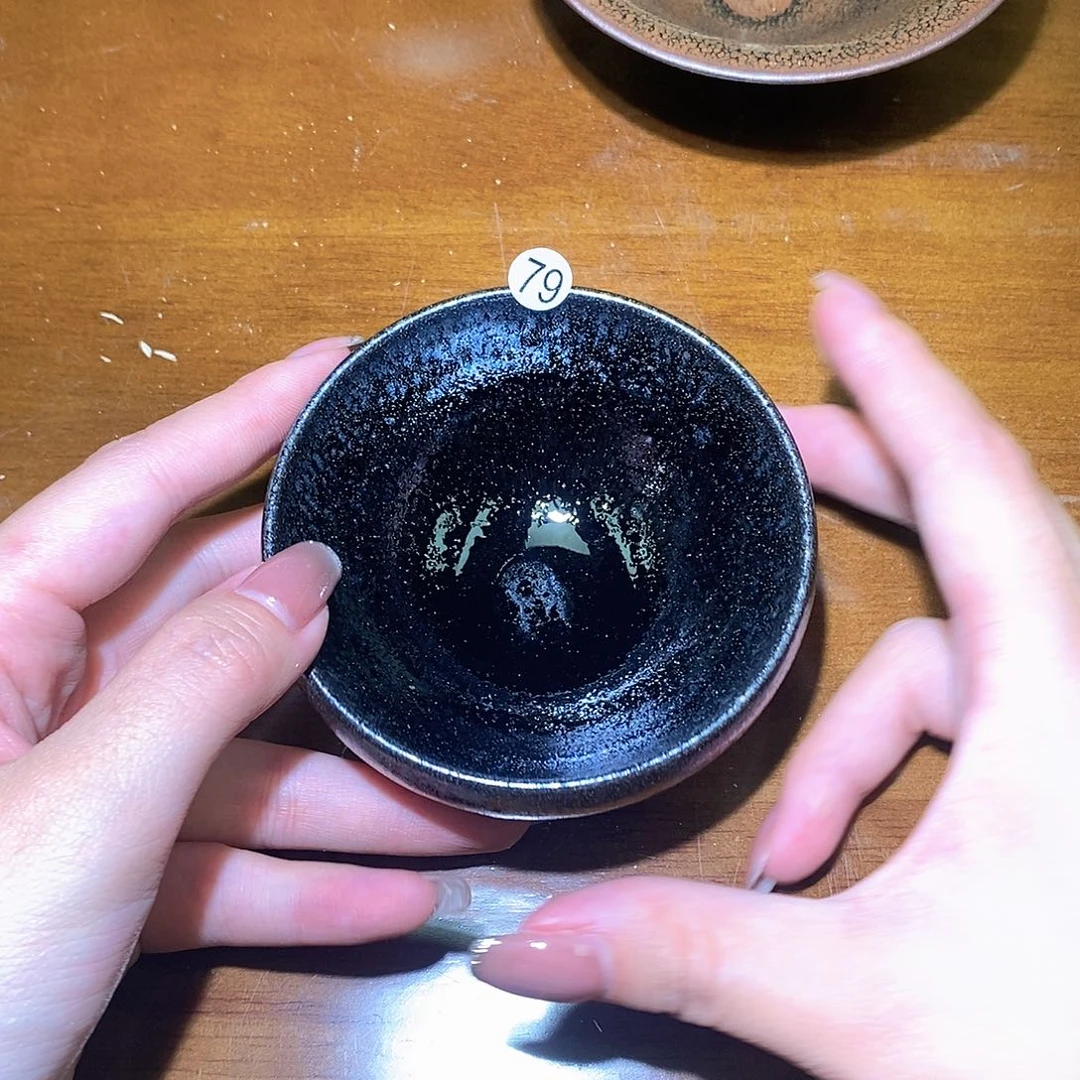 纯手工建盏茶器18纯手工真建盏柴烧79