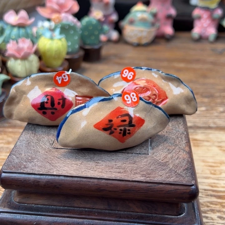 当***梨摆件陶小镇青花每日有新品