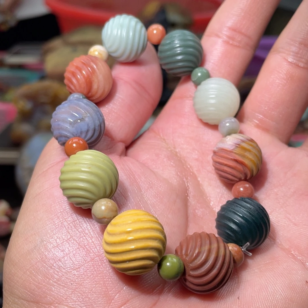 石英质玉未镶嵌手链