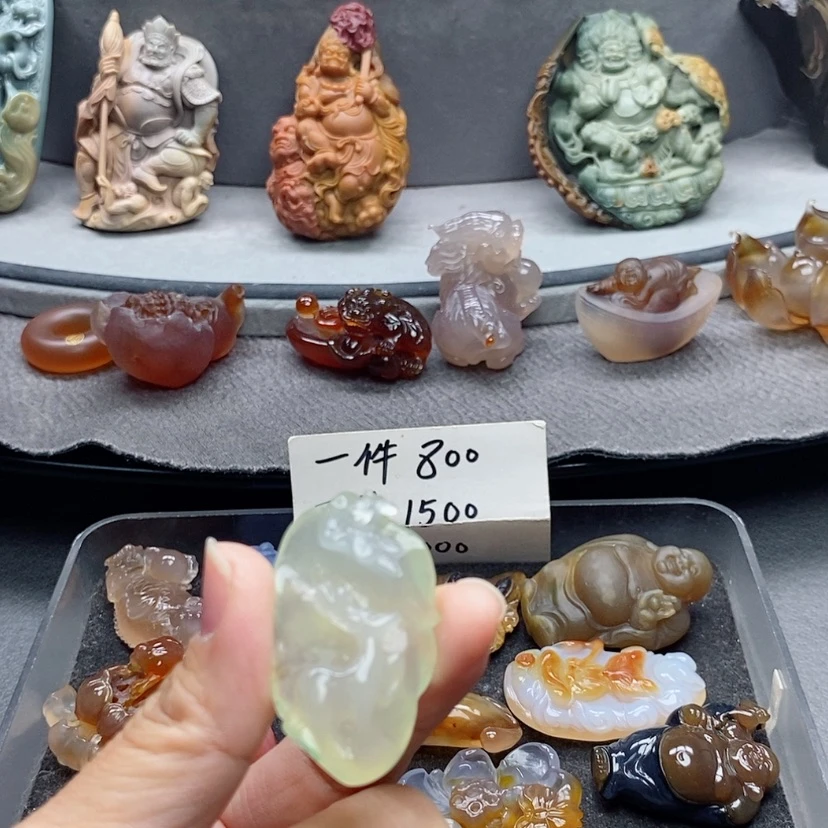 【闪购商品】未镶嵌吊坠定制玛瑙