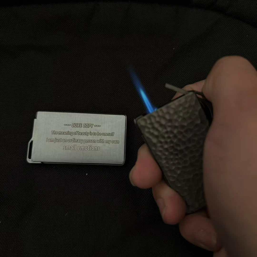 2025新款铝合金充气打火机点缀外观创意防风打火机可定制广告LOGO