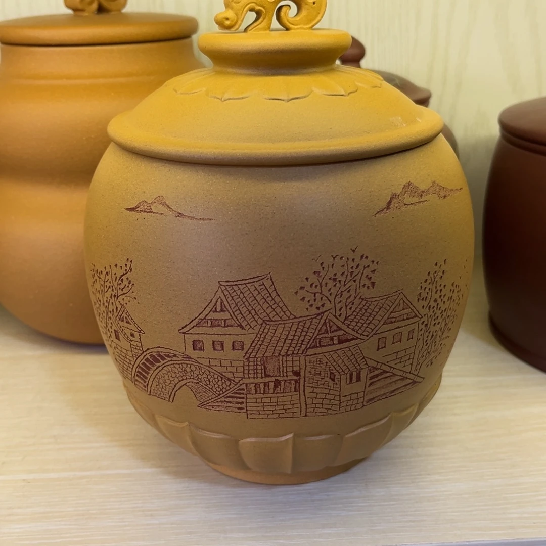 紫砂茶叶罐茶叶罐