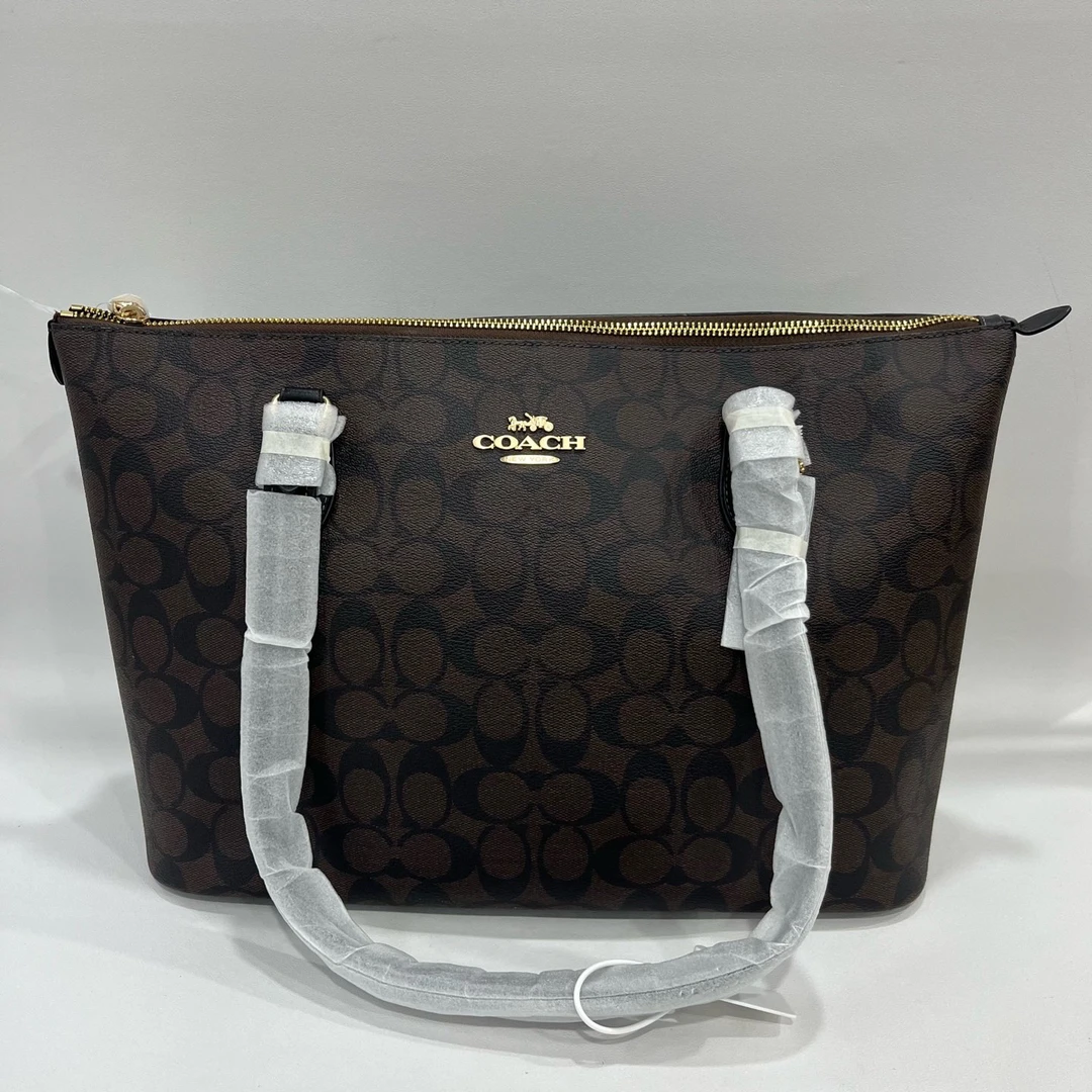 95新 COACH/蔻驰 捐金沉珠/托特包单肩