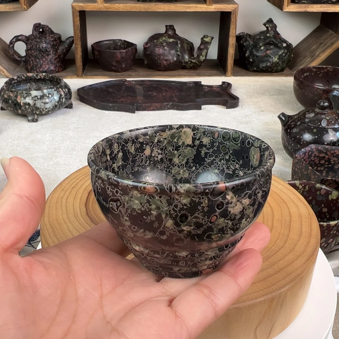 梅花玉精品茶碗主人杯120毫升