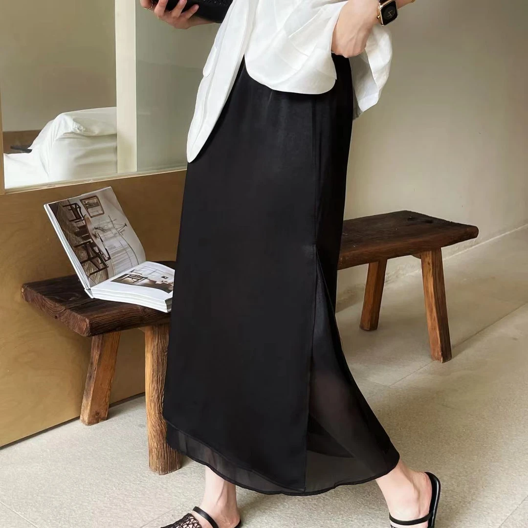 QC 253550 高级感气质显瘦时尚百搭半身裙