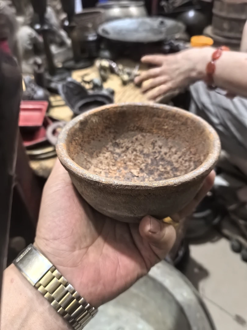 老物件铁碗一个包邮