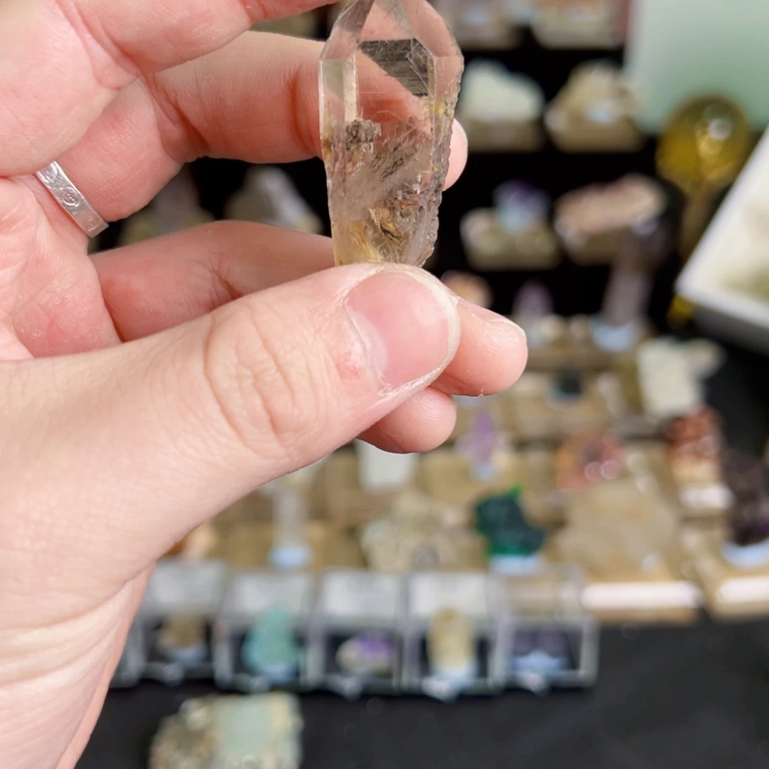 水晶天然水晶家居摆件未镶嵌灵****