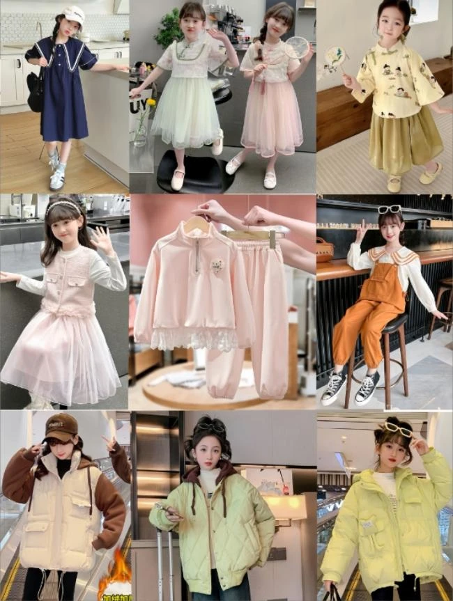 童装韩版套女中大童101-150