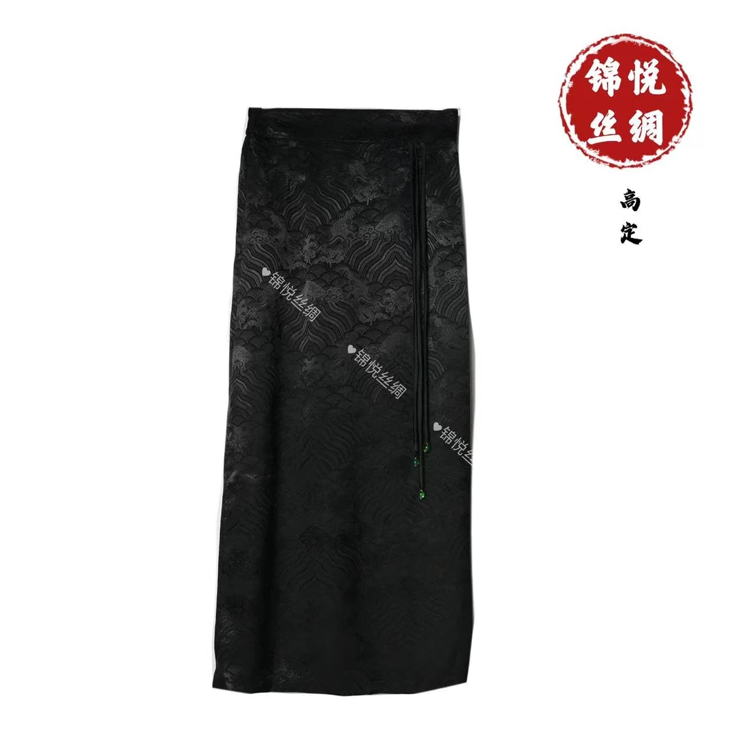 【扶柳】新中式国风气质重工中式裙子（K392）