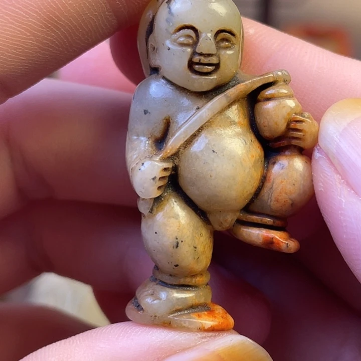 未镶嵌和田玉（糖玉）挂件