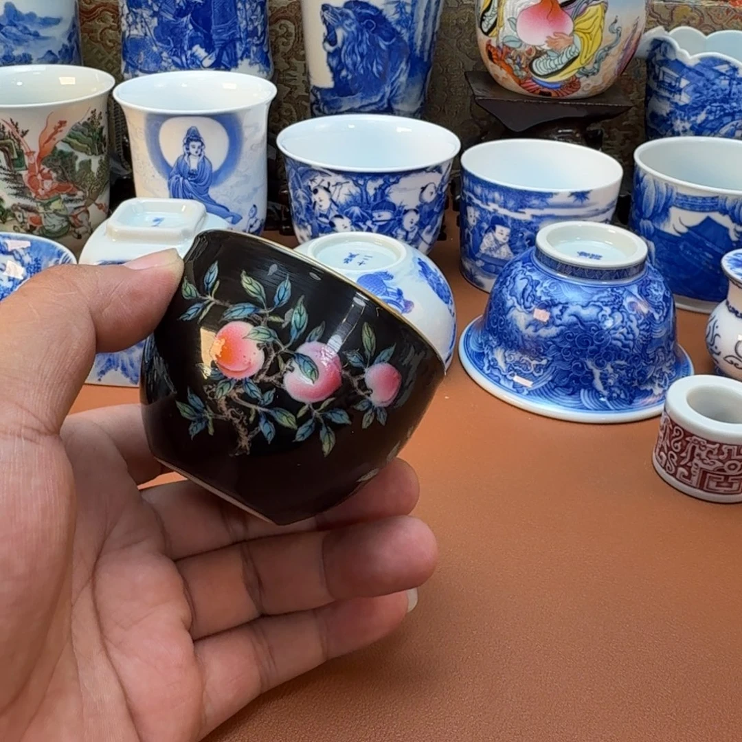 O***Q杯子陶景德镇全手工手绘陶瓷