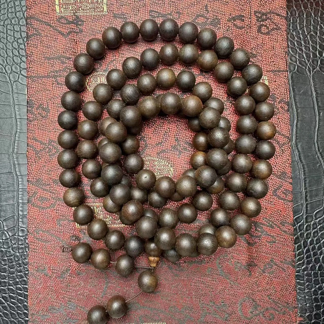 （开总文玩）天然沉香木串019