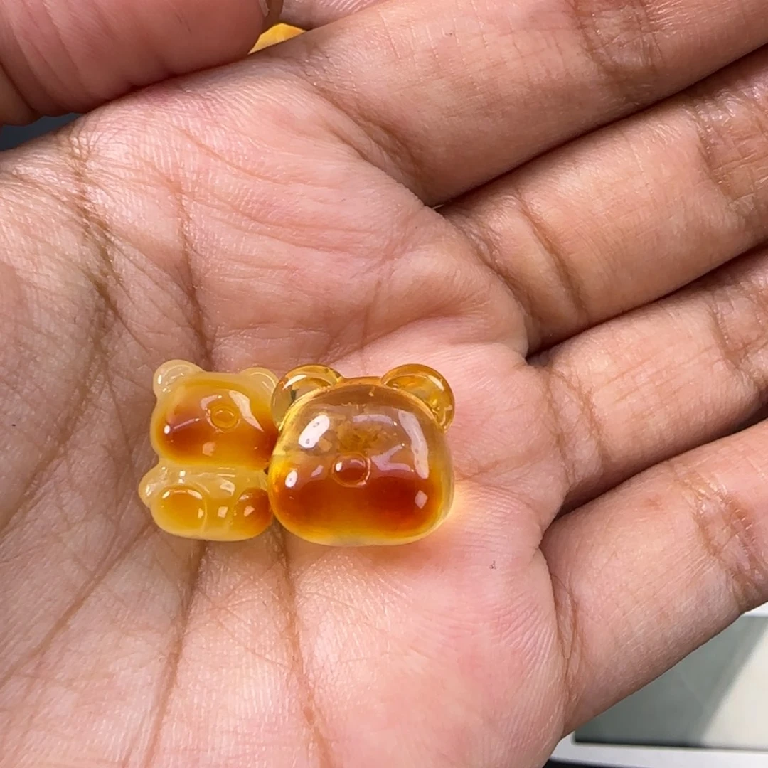 琥珀颈饰未镶嵌琥珀
