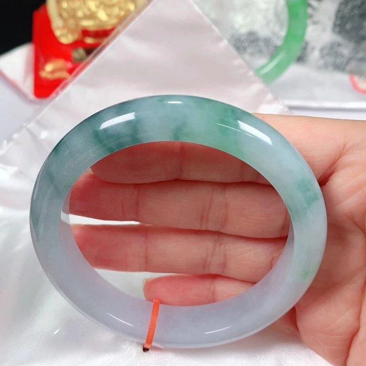 未镶嵌手镯翡翠  编号0125 正圈57