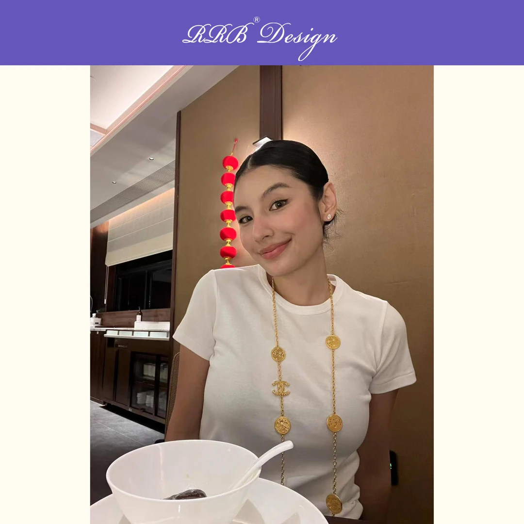 RRB Design「人生白T」纯棉简约纯色百搭显薄显瘦休闲圆领短袖T