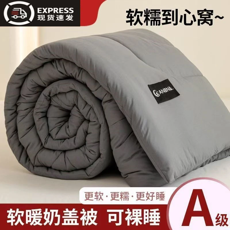春秋被冬被南方空调被学生宿舍单人卧室被褥软棉被芯民宿四季被子