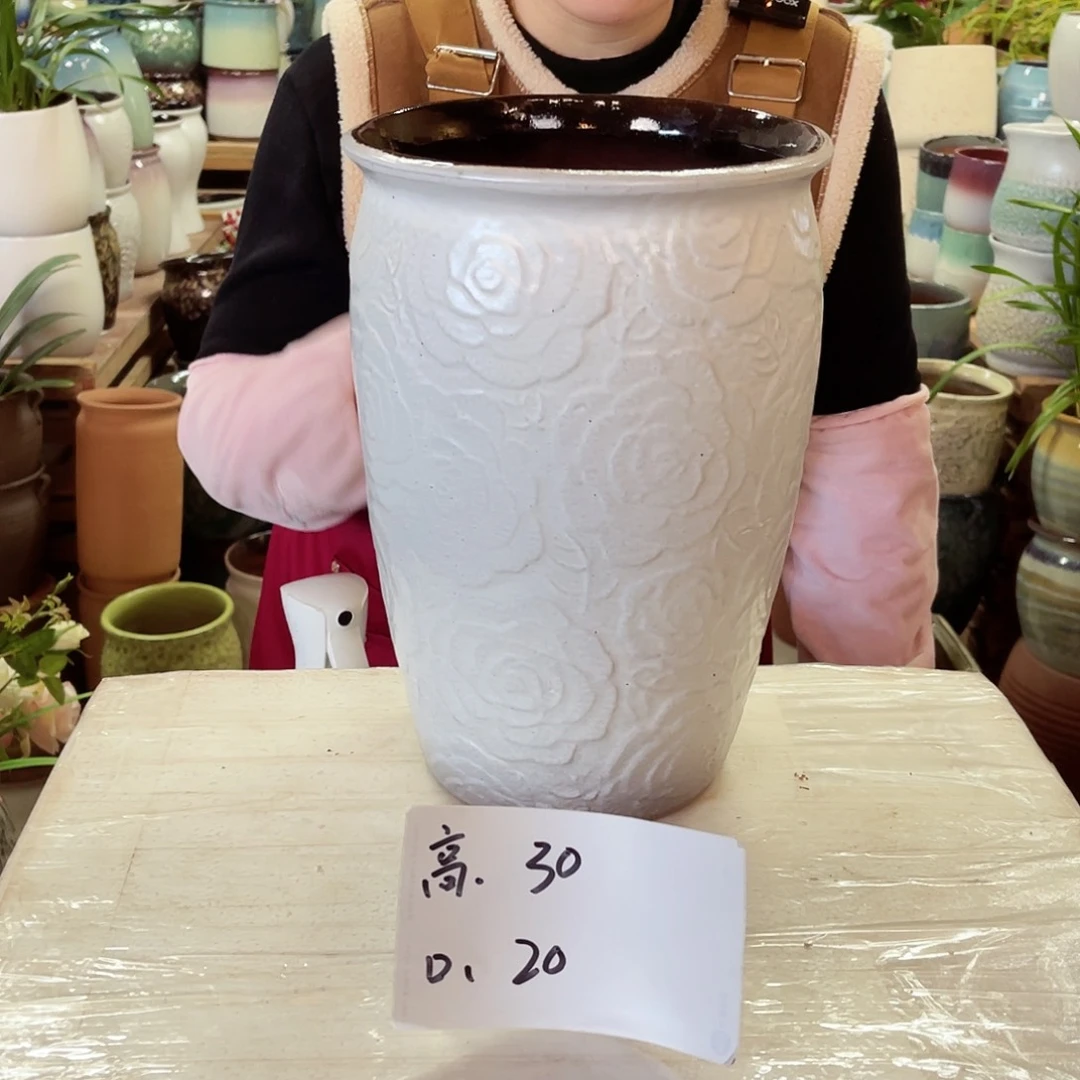 紫砂花盆高度30口径20