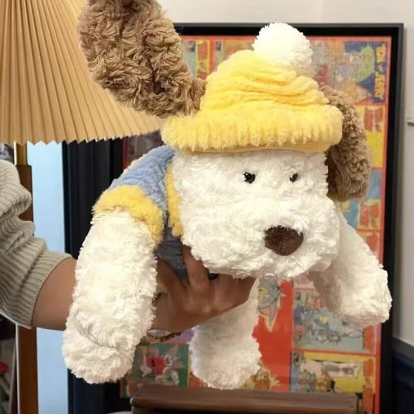 可爱趴款穿衣小狗毛绒抱枕超软可爱玩偶安抚公仔女生生日礼物mmq