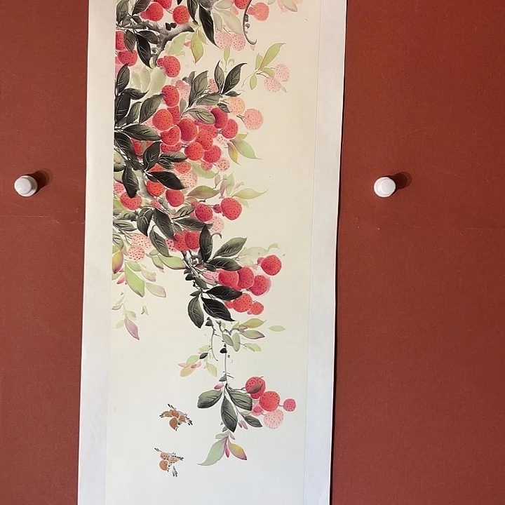 国画听兰老师花鸟