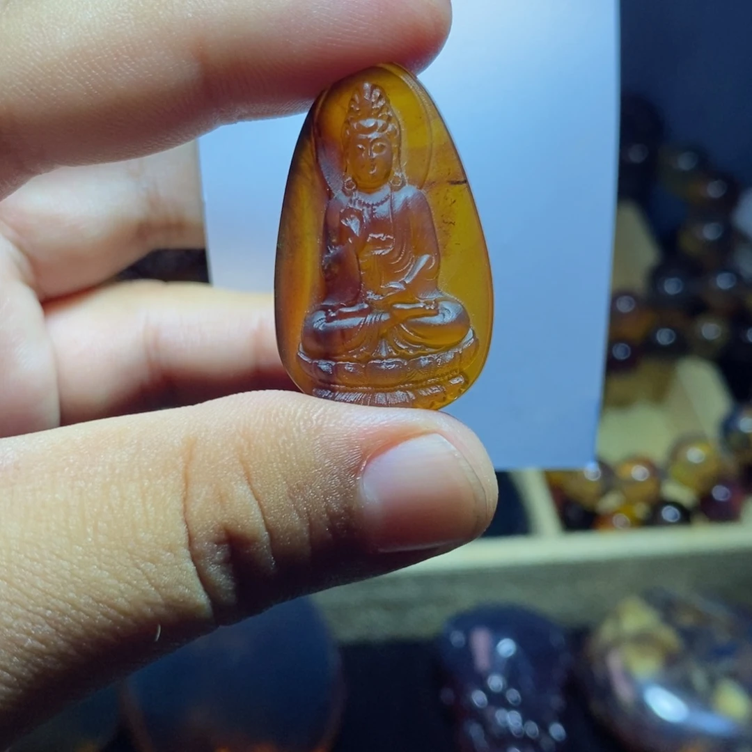 裸石琥珀未镶嵌珀