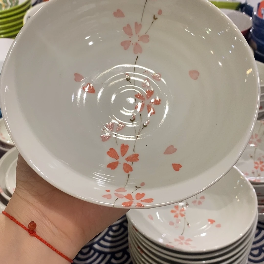 瓷片日本原装进口17/5cm深盘