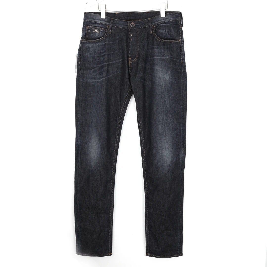 EMPORIO ARMANI安普里奥阿玛尼 男士复古牛仔裤6X1J07 1D11Z 0906