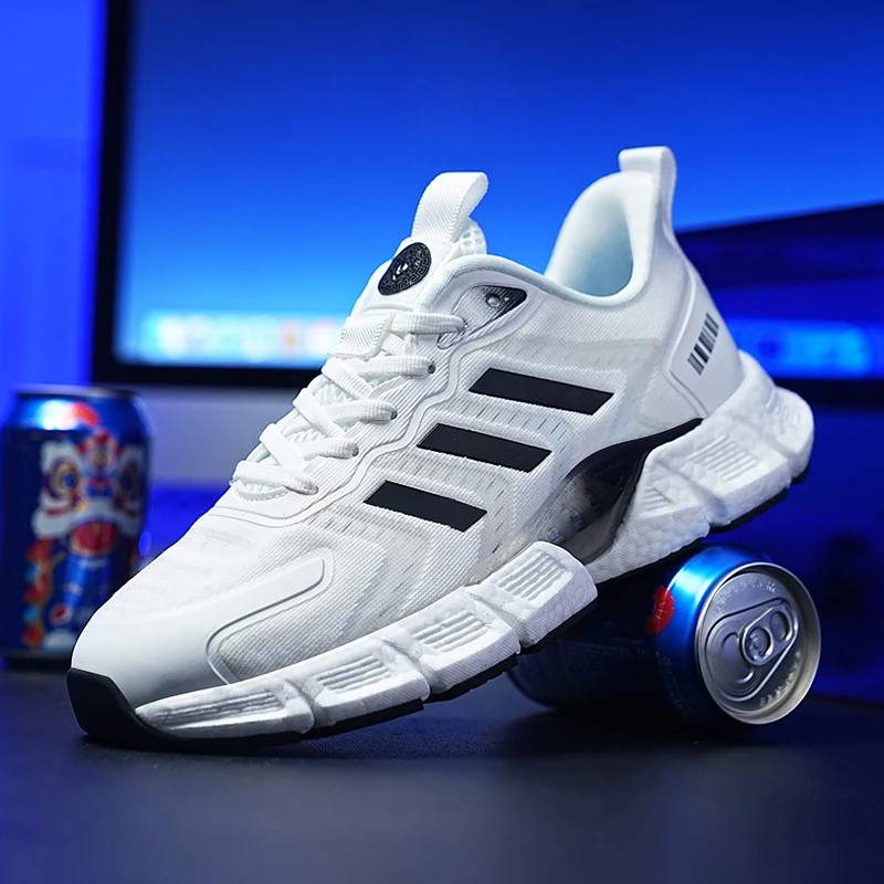 缓震透气跑步鞋夏季情侣轻便耐磨百搭运动鞋9803