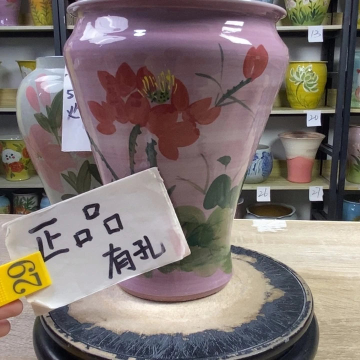 景德镇高温陶瓷花盆