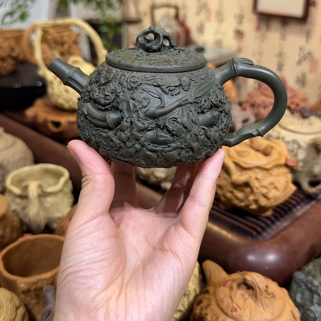 茶壶紫砂绿泥供春