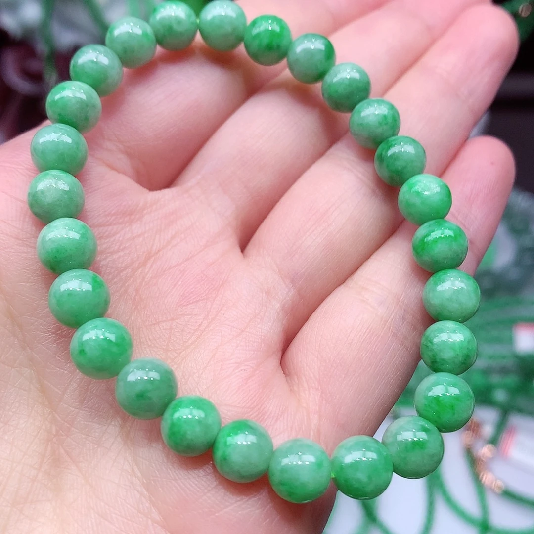 翡翠未镶嵌手链翡翠