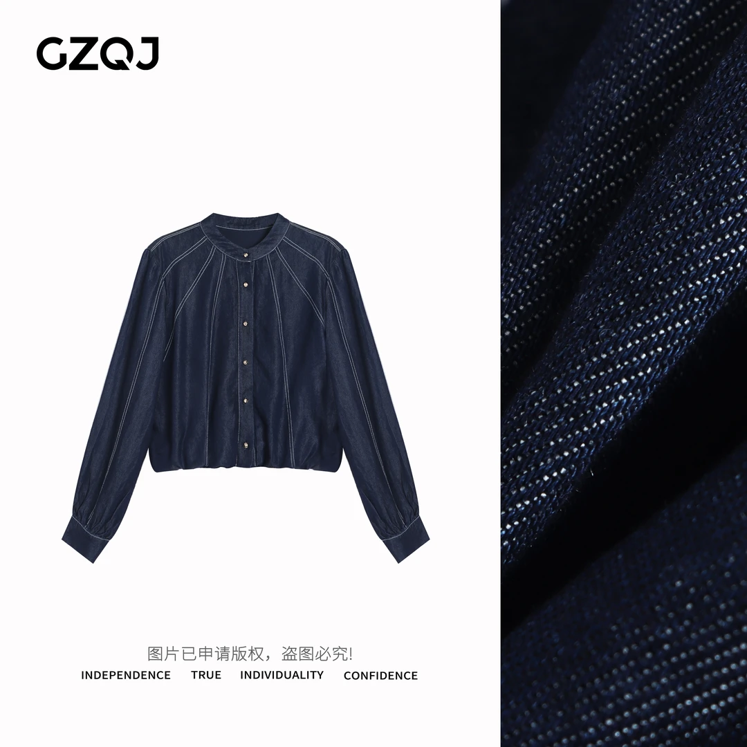 老琴私服【天空之境】2025春季原创设计圆领百搭外套上衣女26010